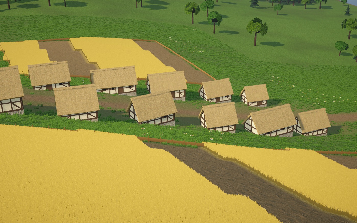 The village street